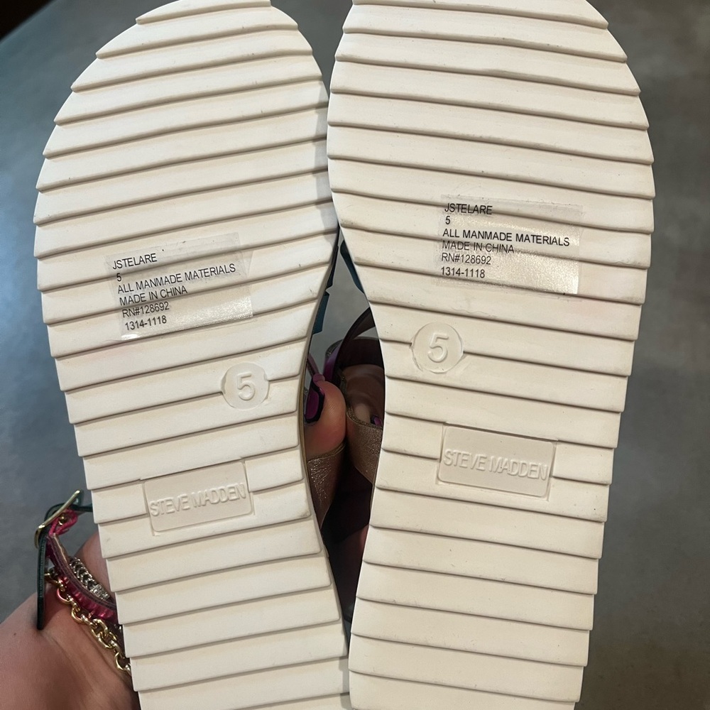 Multi colored sandals - Picture 4 of 4